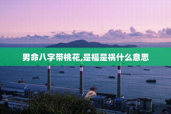 男命八字带桃花,是福是祸什么意思