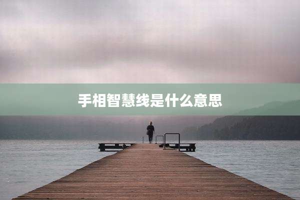 手相智慧线是什么意思