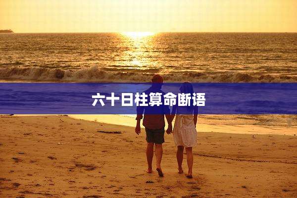 六十日柱算命断语