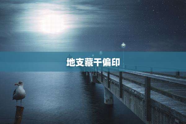 地支藏干偏印