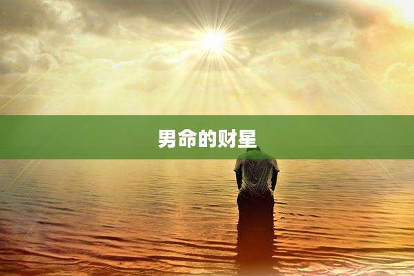 男命的财星