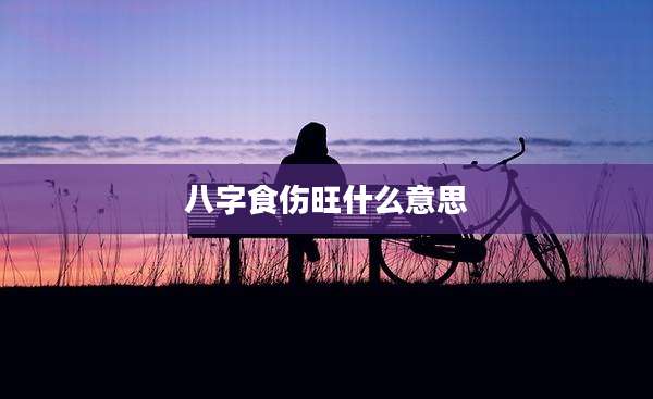 八字食伤旺什么意思