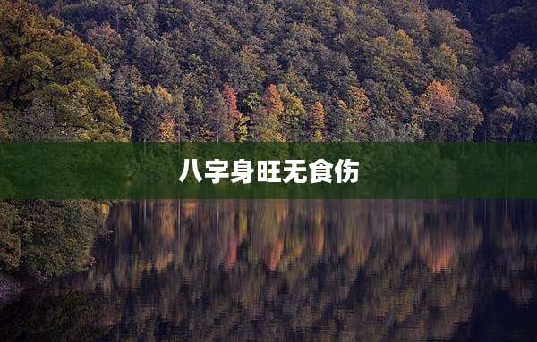 八字身旺无食伤