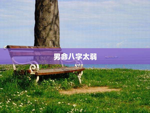 男命八字太弱
