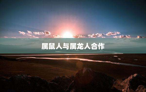 属鼠人与属龙人合作