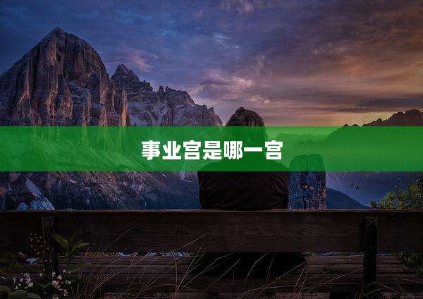 事业宫是哪一宫
