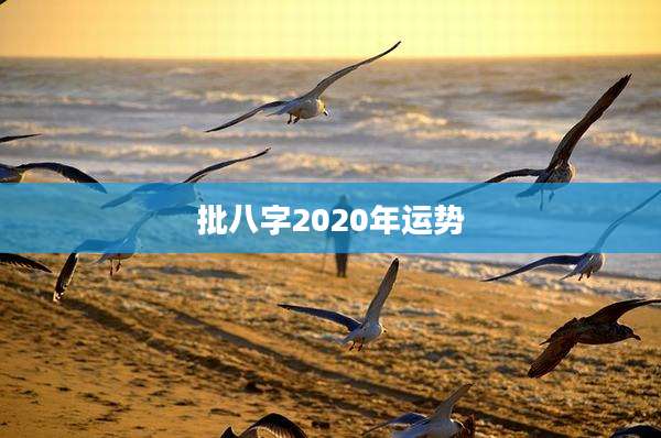 批八字2020年运势