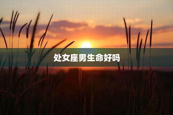 处女座男生命好吗