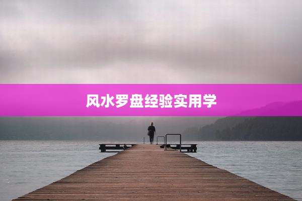 风水罗盘经验实用学