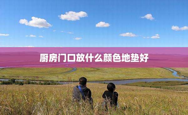 厨房门口放什么颜色地垫好