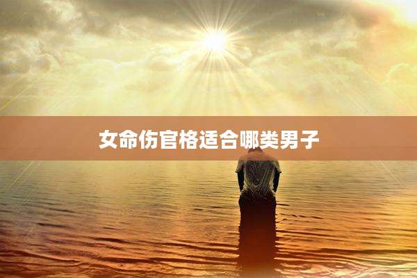 女命伤官格适合哪类男子