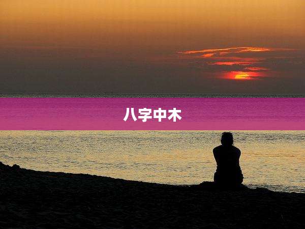 八字中木