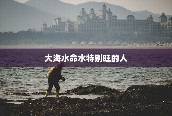 大海水命水特别旺的人