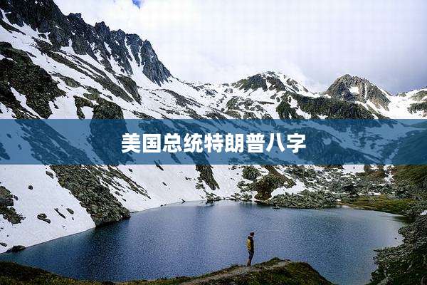 美国总统特朗普八字