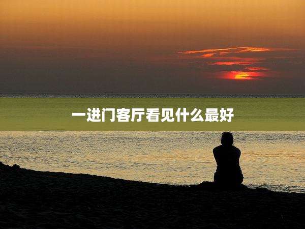 一进门客厅看见什么最好