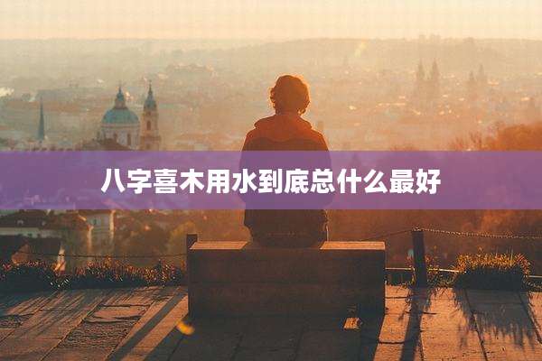 八字喜木用水到底总什么最好
