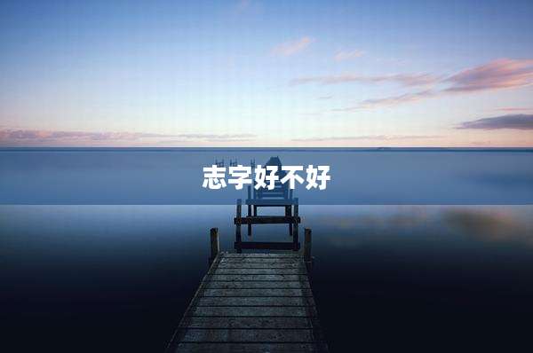 志字好不好