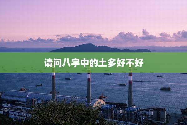请问八字中的土多好不好