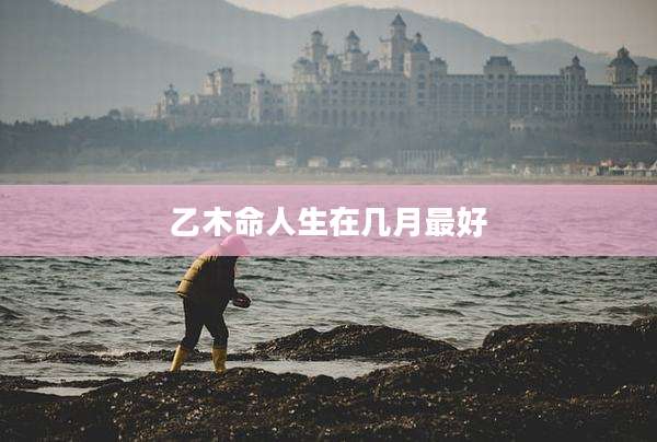 乙木命人生在几月最好