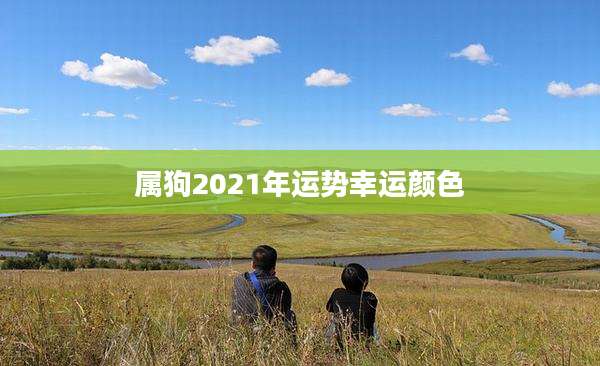 属狗2021年运势幸运颜色