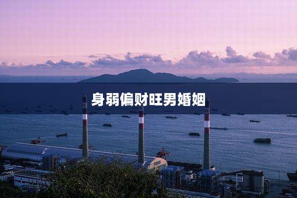 身弱偏财旺男婚姻