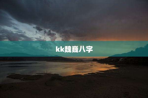 kk魏巍八字