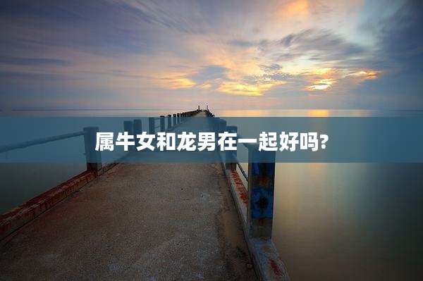 属牛女和龙男在一起好吗?