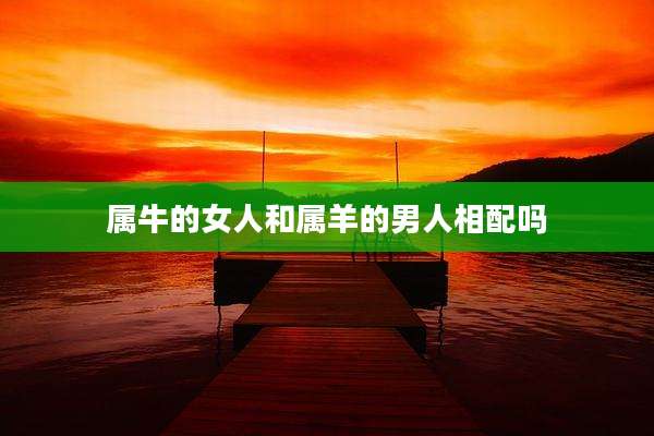属牛的女人和属羊的男人相配吗
