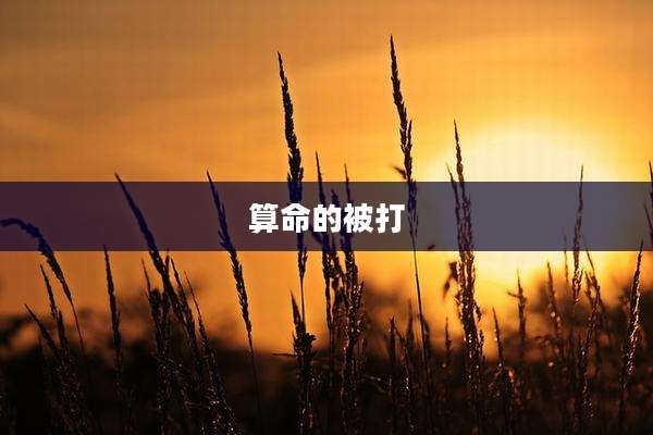 算命的被打