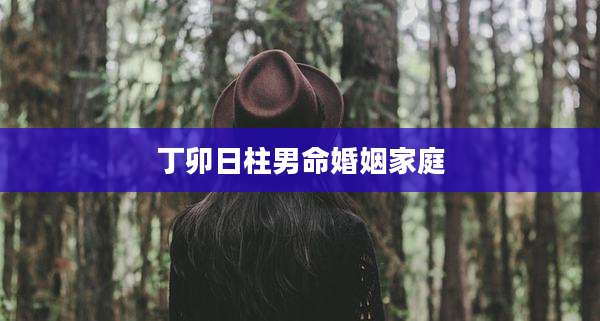 丁卯日柱男命婚姻家庭