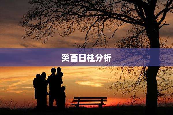 癸酉日柱分析