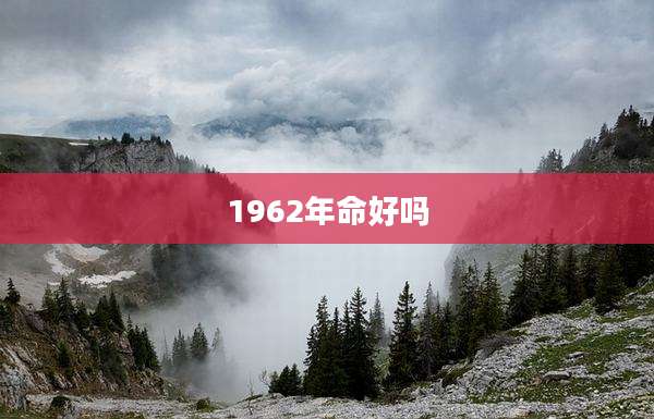 1962年命好吗