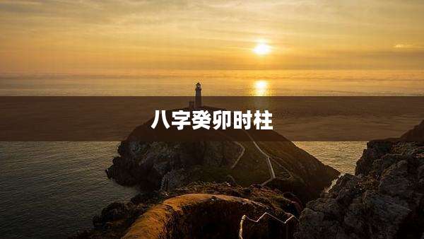 八字癸卯时柱