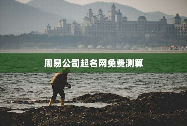 周易公司起名网免费测算