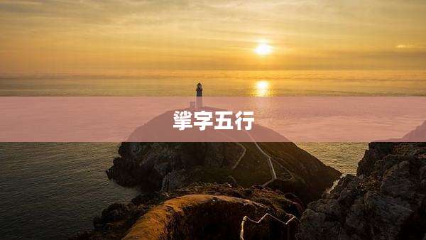 挲字五行