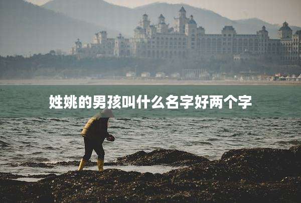 姓姚的男孩叫什么名字好两个字