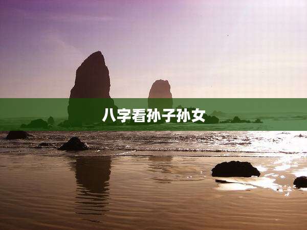 八字看孙子孙女