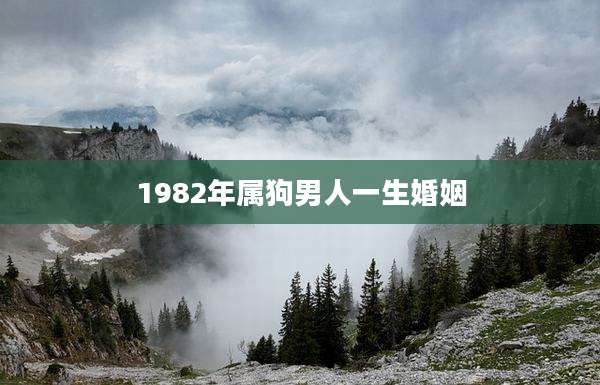 1982年属狗男人一生婚姻