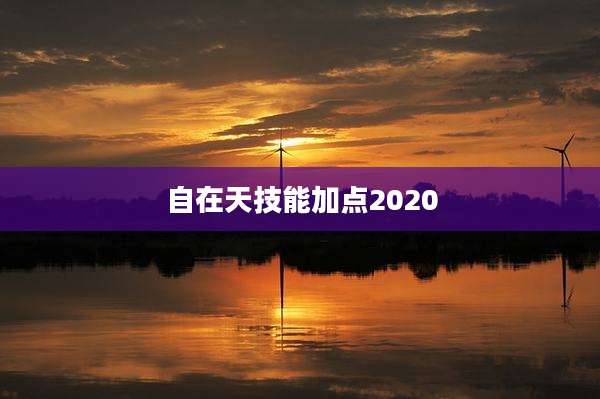 自在天技能加点2020