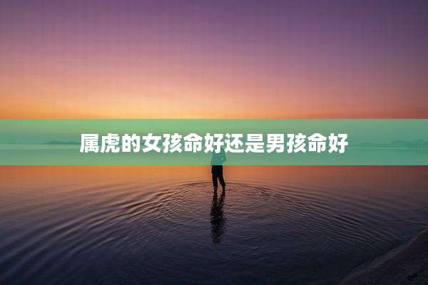 属虎的女孩命好还是男孩命好