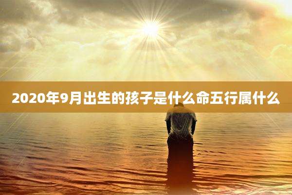 2020年9月出生的孩子是什么命五行属什么