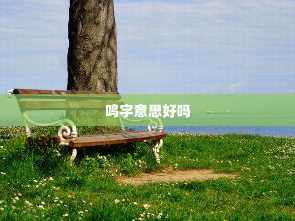 鸣字意思好吗