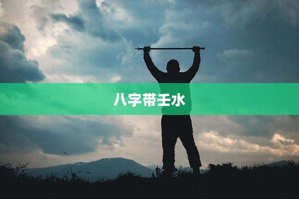 八字带壬水