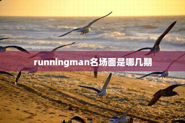 runningman名场面是哪几期