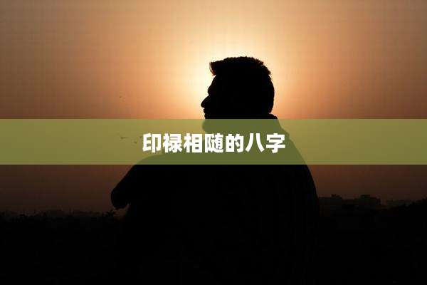印禄相随的八字