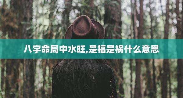 八字命局中水旺,是福是祸什么意思