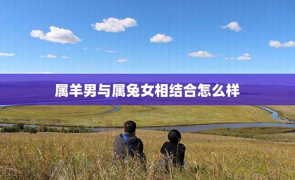 属羊男与属兔女相结合怎么样