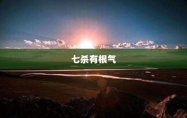 七杀有根气