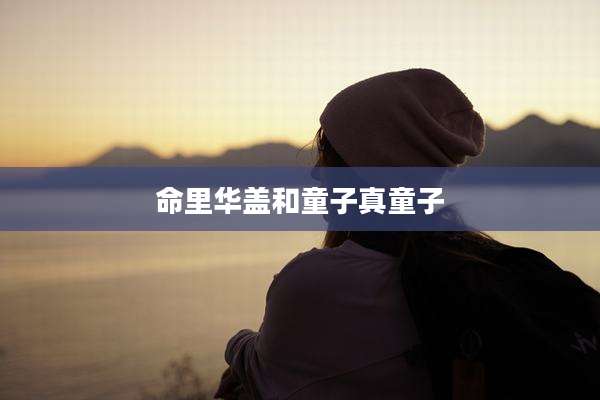 命里华盖和童子真童子