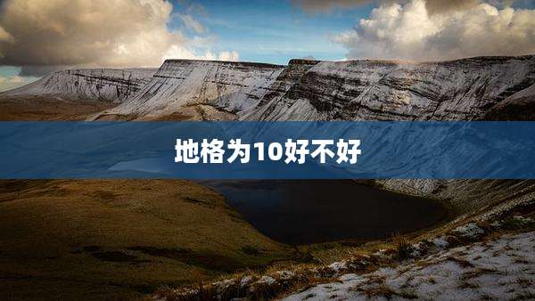 地格为10好不好